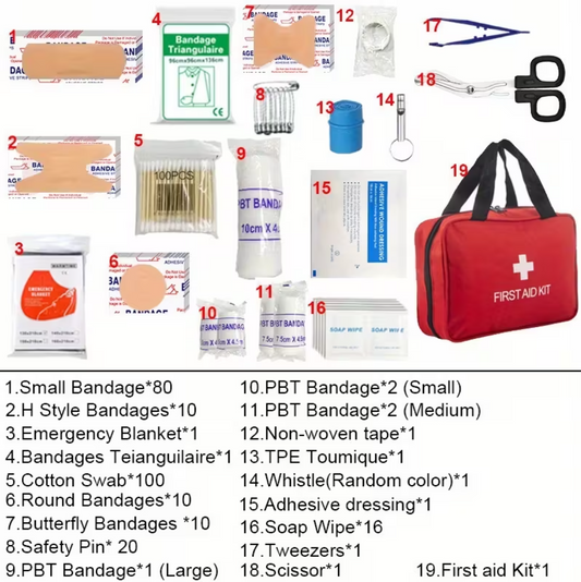Kit de Primeiros Socorros Básico