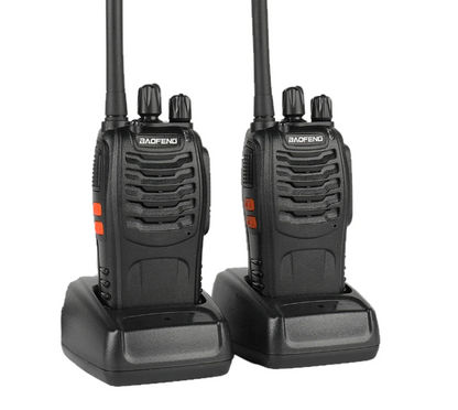 Baofeng 88E - Conjunto de 2 Walkie Talkies - Alcance até 5 km