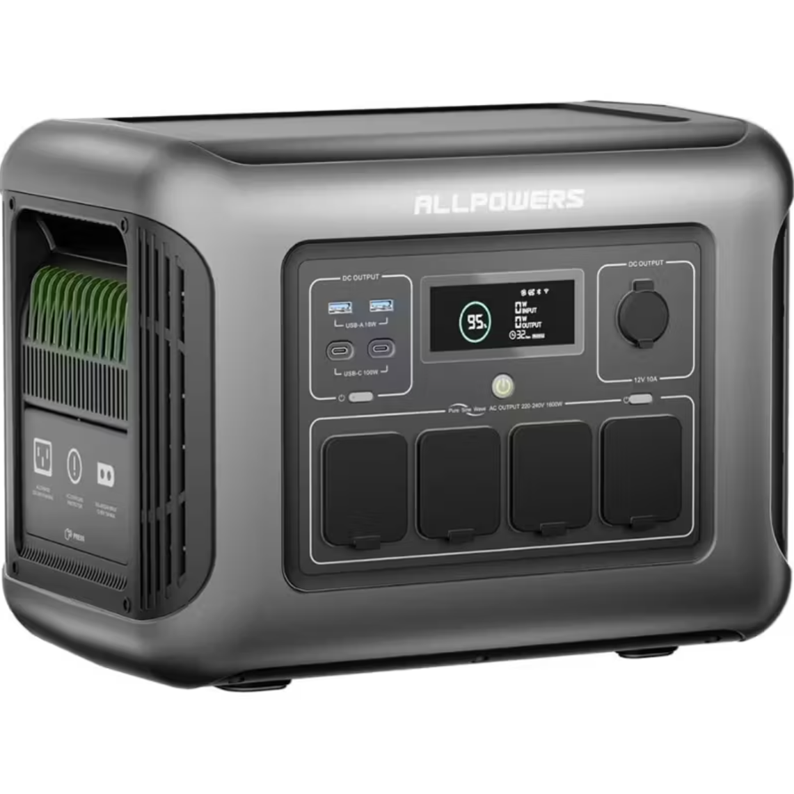 ALLPOWERS R1500 Powerstation Portátil 1800W + Painel Solar 400W