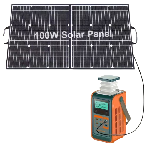 SWAREY Estação de Energia Portátil 192Wh - Power Bank Solar com Fast Charging 140W