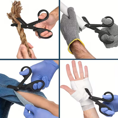 Kit de Primeiros Socorros Completo – Bolsa Tática de Emergência