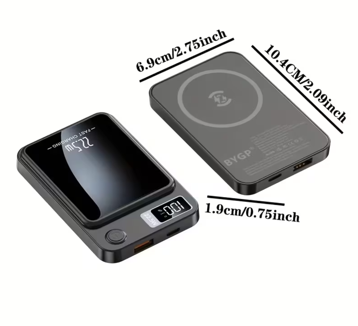 Power Bank Magnético 10 000 mAh