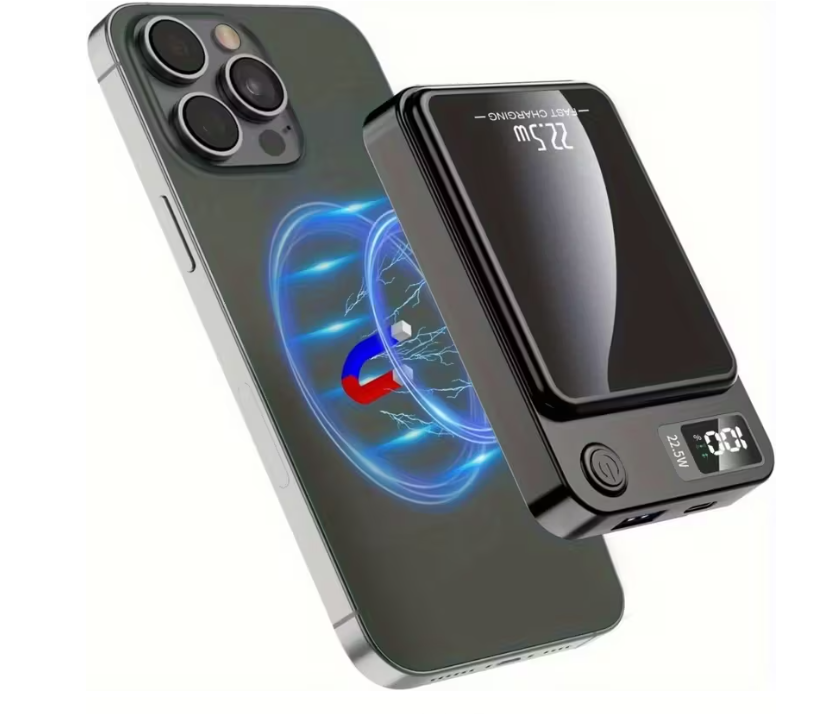 Power Bank Magnético 10 000 mAh